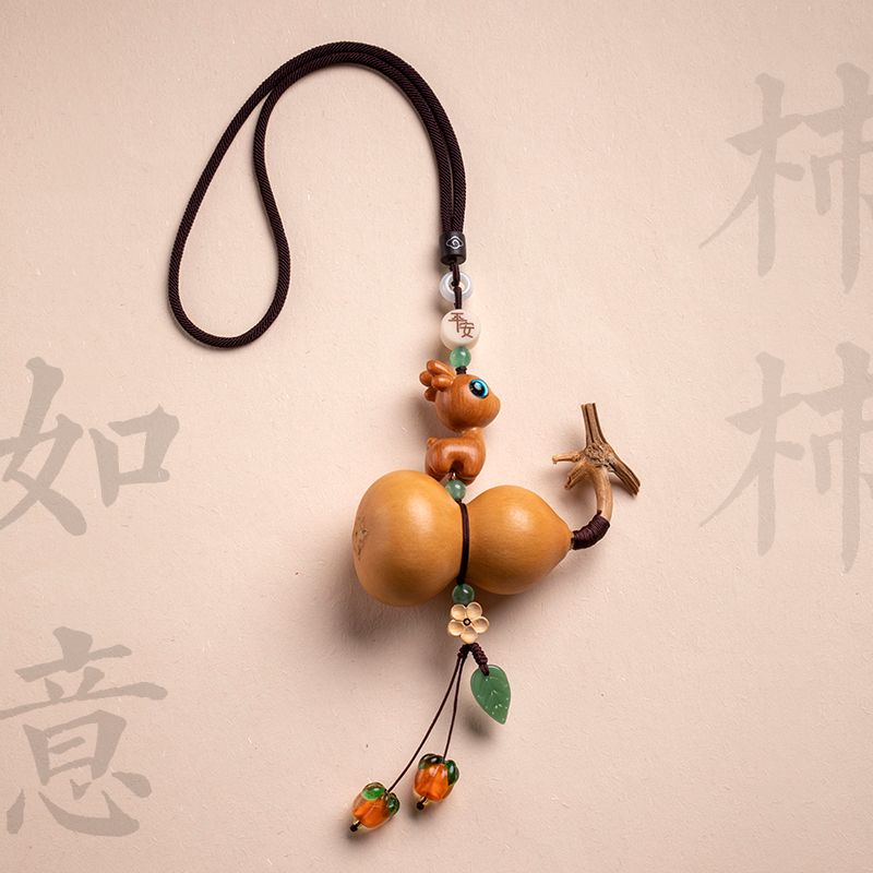 创意小鹿车载汽车挂件车内饰品平安女生挂饰新款2024装饰摆件吊坠