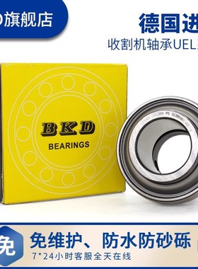 德国BKD进口外球面带偏心紧固套轴承UEL 201 202 203 204 205 206
