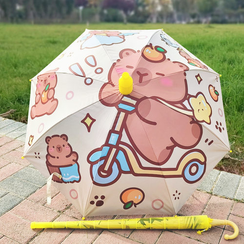 卡皮巴拉儿童雨伞男女孩幼儿园