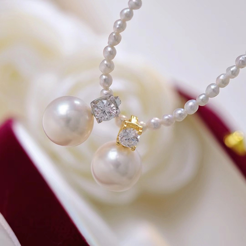 纯银时尚精致DIY珍珠配件