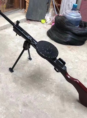 木质前苏联捷格加廖夫DP/DPM捷克歪把子DP28机枪司登M3冲锋枪道具