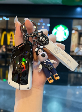 大众高尔夫8钥匙套id4凌渡L揽巡id3揽境rline八代pro包id6途昂x壳