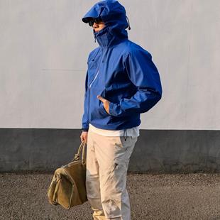 SOS户外三防LT硬壳冲锋衣情侣多色连帽防水外套无缝压胶夹克上衣