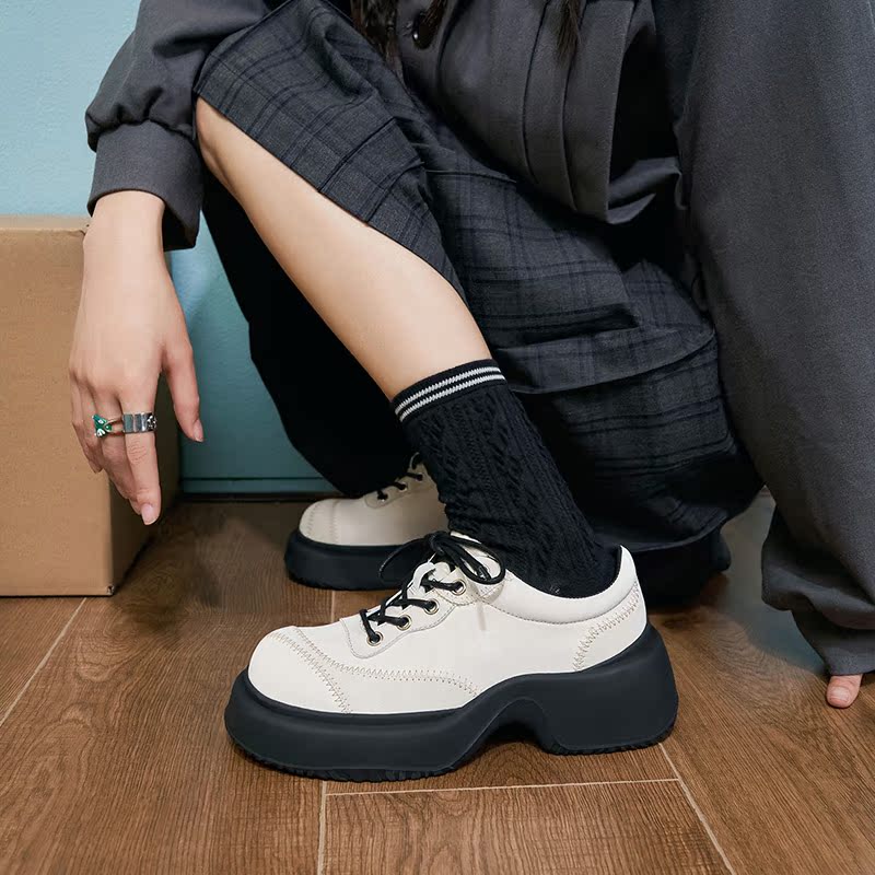 玛速小皮鞋单鞋休闲百搭