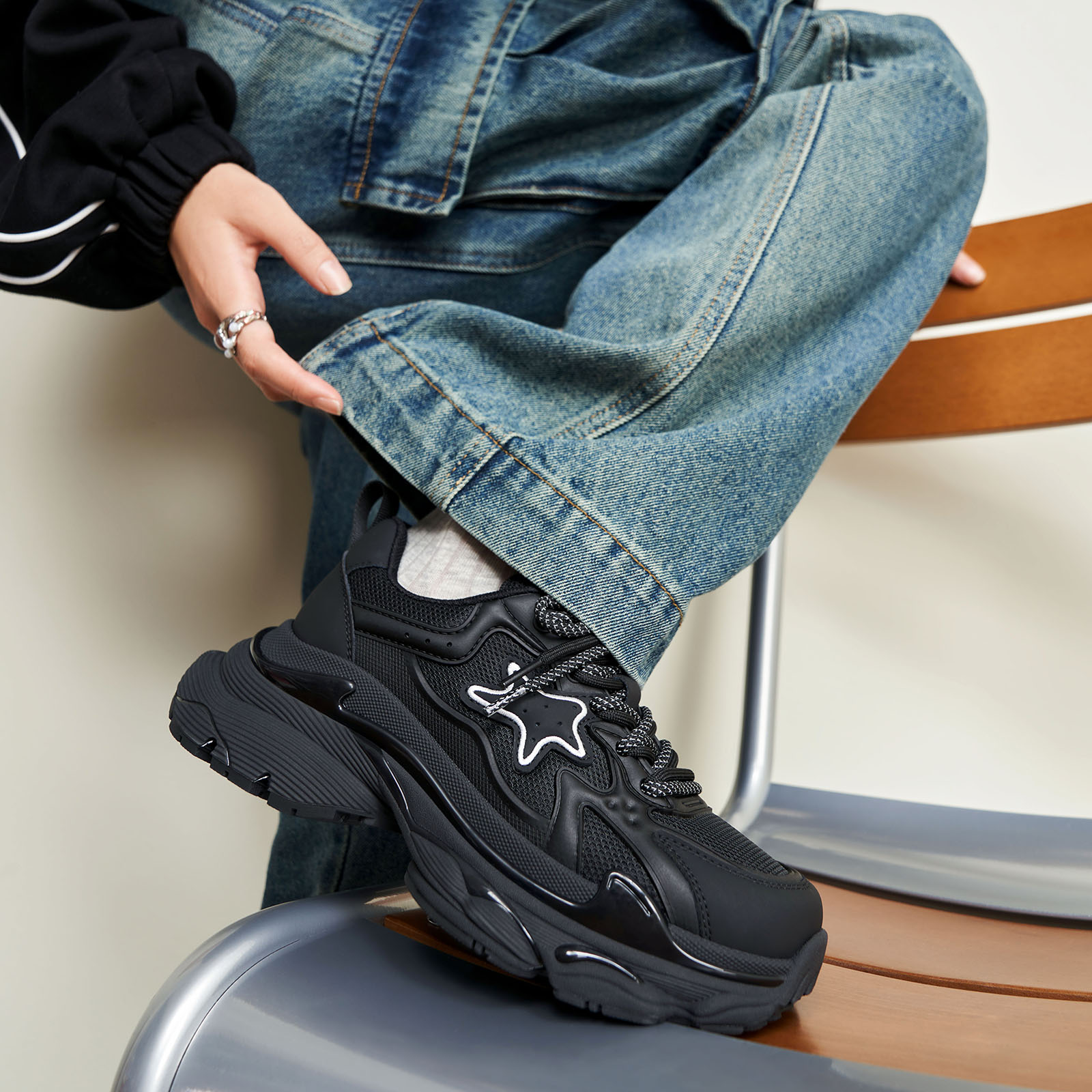 2023年老爹鞋运动鞋厚底玛速主义