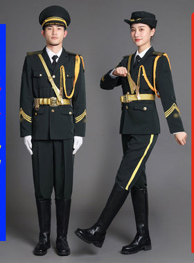 学生国旗班仪仗队服装升旗手服装国旗班服装军乐团升旗仪式礼服装