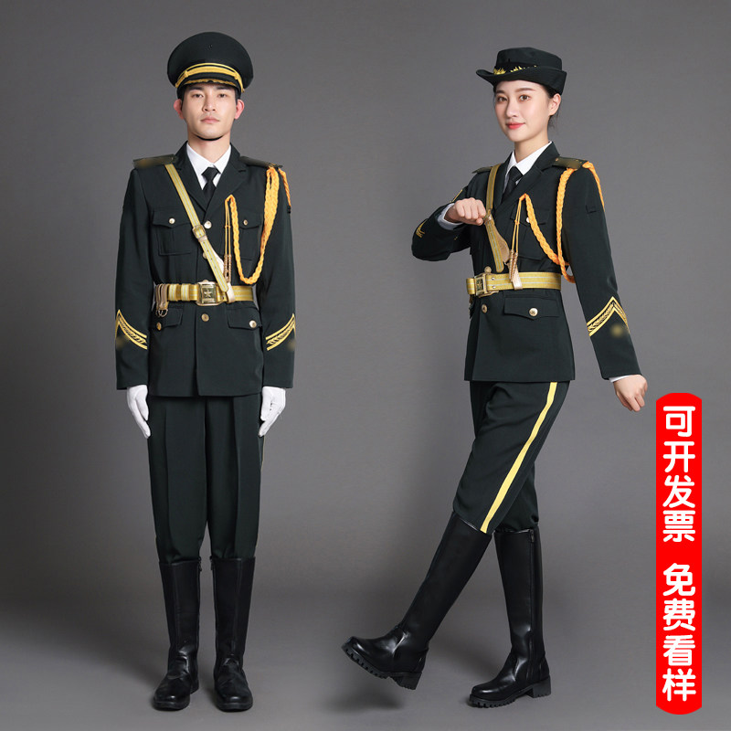 中小学生国旗班仪仗队服装国旗护卫队礼服升旗手服装升旗仪式服装