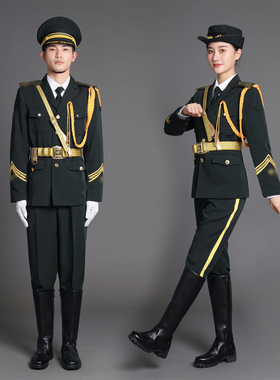 中小学生国旗班仪仗队服装国旗护卫队礼服升旗手服装升旗仪式服装