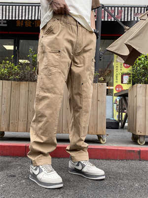 一只小杨多口袋工装裤工装裤