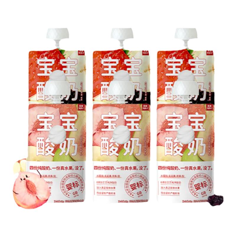 乐纯婴标宝宝酸奶50g*6袋