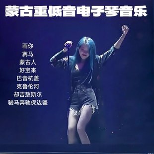 车载优盘蒙古重低音电子琴纯音乐优盘蒙古神曲DJ无损纯音乐u盘