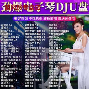 汽车载U盘电子琴dj重低音流行歌曲轻纯音乐无损高音质usb车用优盘