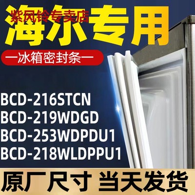 适用海尔冰箱BCD-216STCN 219WDGD 253WDPDU1 218WLDPPU1 密封条