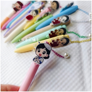 新款民航空姐口袋笔乘务员点餐记录笔飞友送礼物周边黑色中性笔考