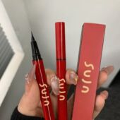 细得离谱眼线液眼线笔防水防汗晕染速干顺滑棕色细头持久学生新手