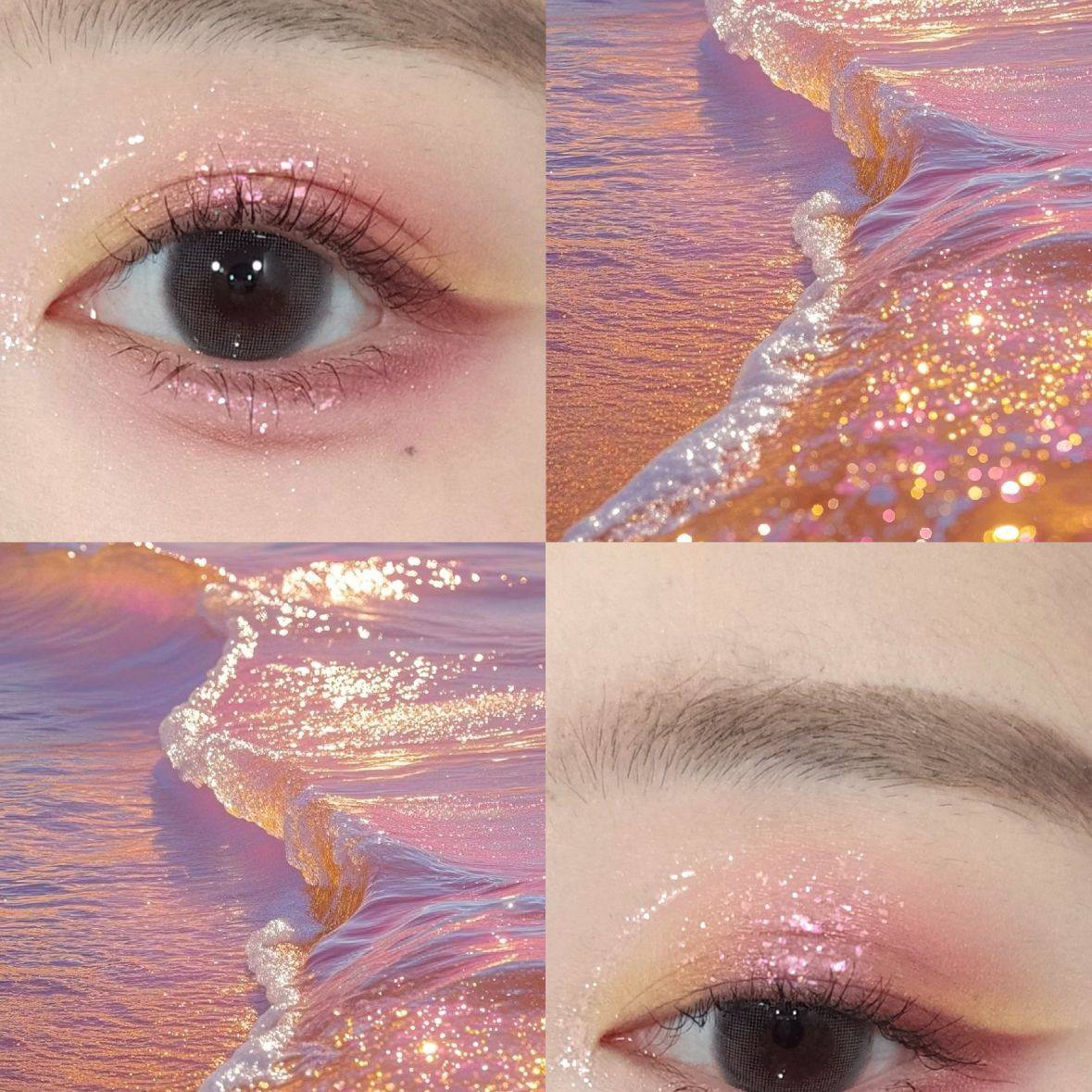 新年圣诞浪漫锦鲤妆~美得一塌糊涂!细闪眼妆娇俏新手眼影土豆泥,彩妆/香水/美妆工具,眼影,淘宝优惠券,粉丝福利购,淘宝优惠卷