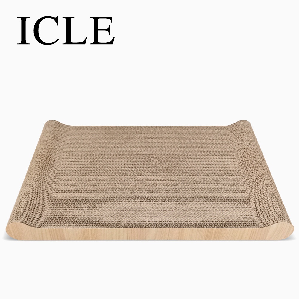 工厂现货跨境】icle-肥猫用猫沙发貓抓板580骨头浅木纹/彩虹