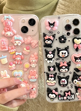 可爱少女立体库洛米适用一加11 10pro手机壳ACE竞速ACE2V滴胶1+9RT卡通8T软壳oneplus7tpro保护套6t新款日韩