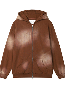 「bnuk」“Field”HOODIE连帽卫衣双拉链秋冬男士