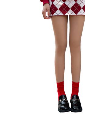 双层光腿神器更自然加绒连裤袜
