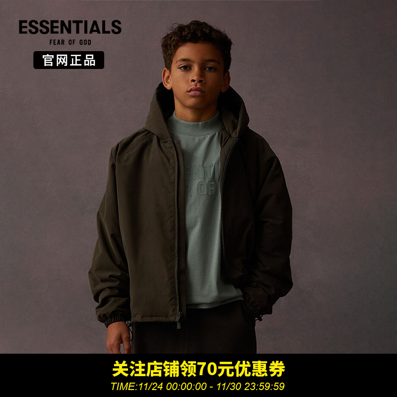 FOG官网正品潮流大logo连帽棉服