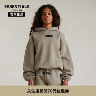 24年新款 Fear Essentials儿童皮标休闲连帽卫衣 God
