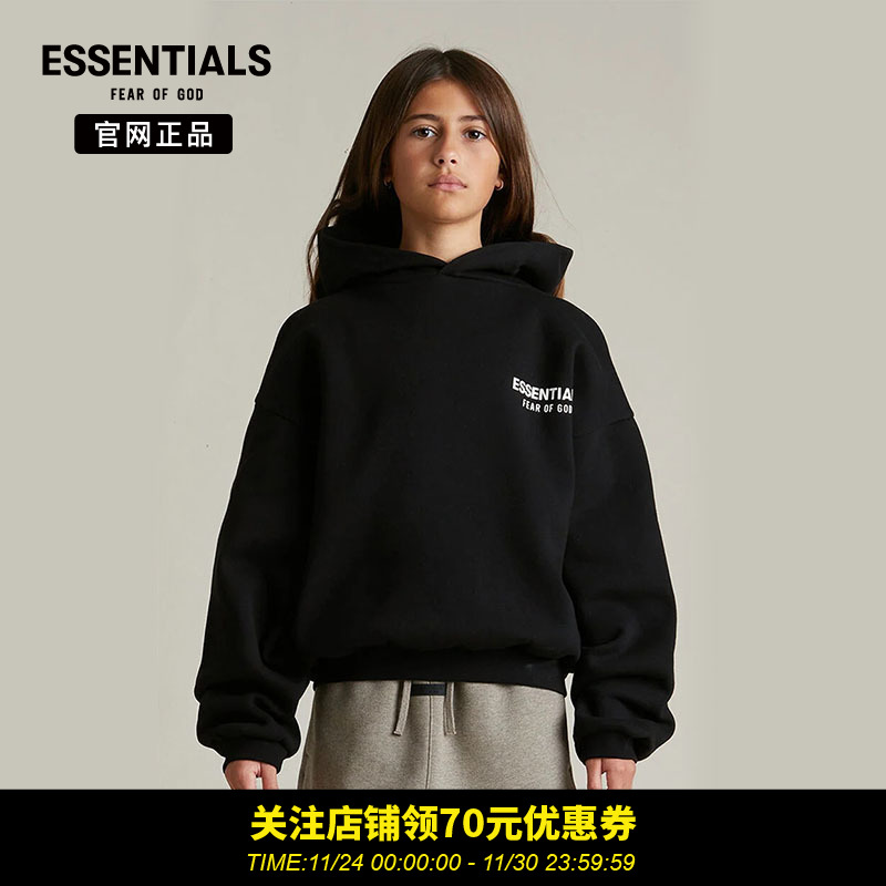 fog秋冬潮流logo印花连帽卫衣