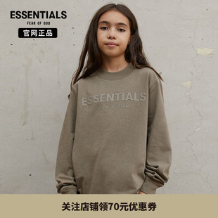 【特价专区】 Fear Of God Essentials 儿童打底衫圆领长袖T恤