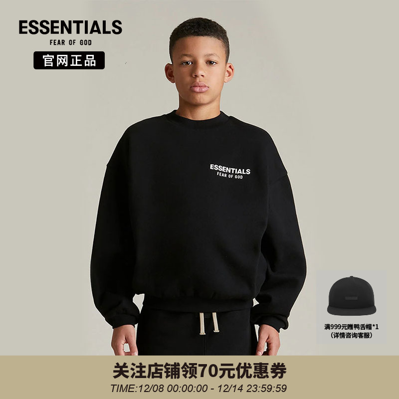 fog秋冬logo印花潮流圆领卫衣