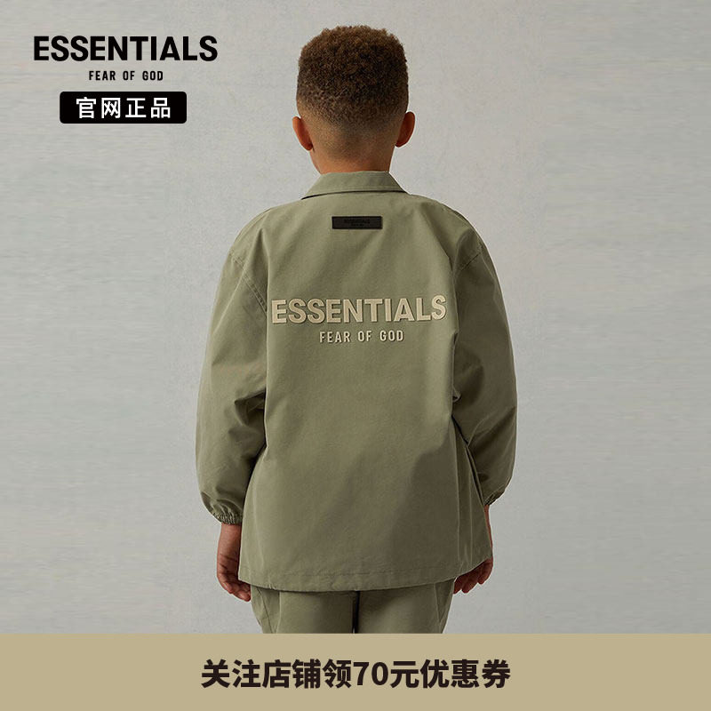 【特价专区】 Fear Of God Essentials教练夹克LOGO潮牌外套