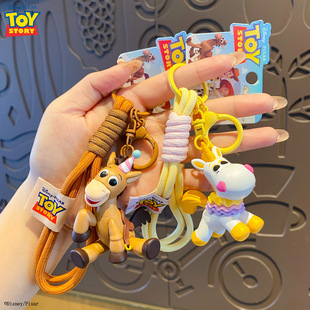 玩具总动员系列马年编绳钥匙扣挂件创意精致包包挂饰学生礼品 正版