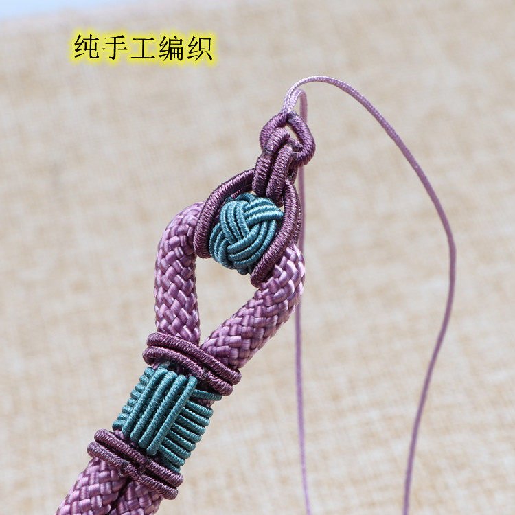 车挂流苏绳玩43555件绳业 件粗款手腕绳 挂件绳专木雕木牌手绳花