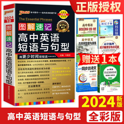 2024新版图解速记高中英语