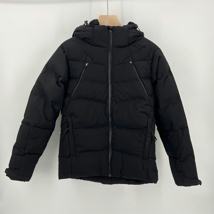 特价美津浓男子鹅绒连帽羽绒服