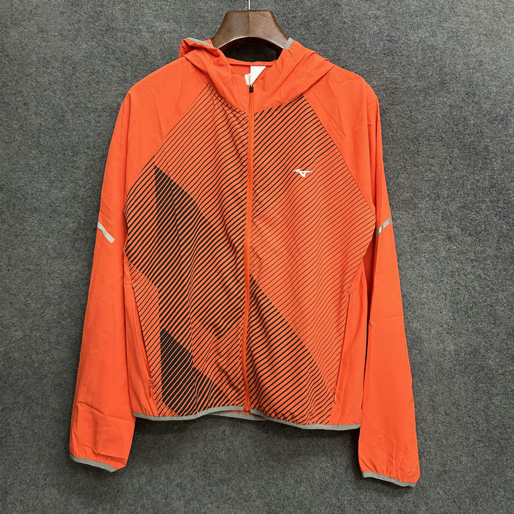 特价美津浓女子运动梭织连帽外套