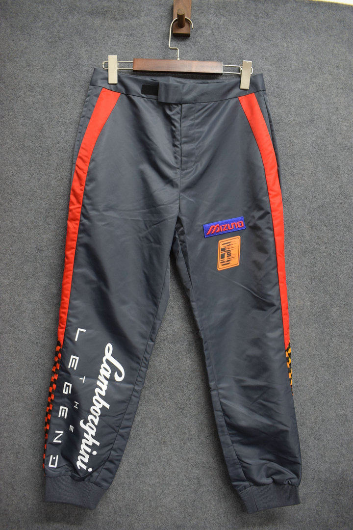 MIZUNO/美津浓 男子运动兰博基尼联名潮流梭织长裤D2CD1045 原898