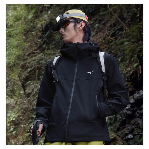 Mizuno美津浓 男装防风拒水加绒外套ESSENTIAL系列K2CE51Y1原598