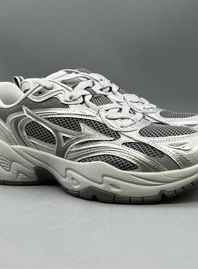 Mizuno美津浓 25新款复古厚底老爹鞋脏脏鞋 TRAINER 2K V2 原698