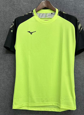 Mizuno美津浓 男子足球运动速干透气圆领短袖T恤 P2MA2040 原398