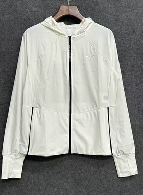 Mizuno/美津浓 女式防晒清凉修身舒适针织夹克外套J2CC22P1 原698