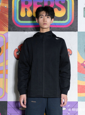 Mizuno美津浓男女外套连帽上衣针织夹克运动服  K2CC19T1  原798