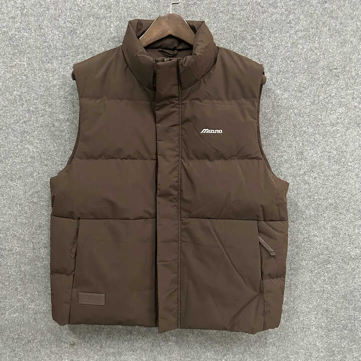 秋冬羽绒马甲Mizuno保暖立领男女