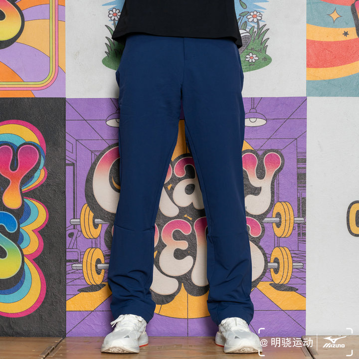 特价美津浓男子运动春秋梭织长裤