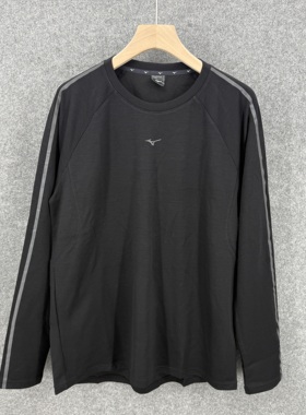 Mizuno美津浓 男子运动休闲圆领长袖T恤 K2CA05Q1 原598