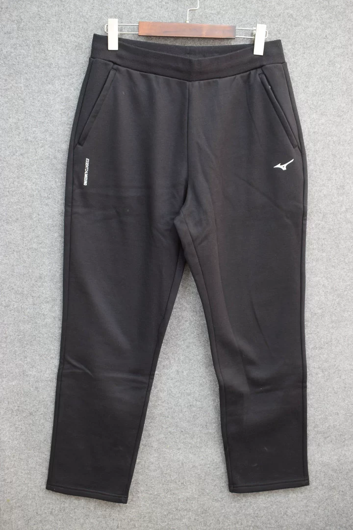 MIZUNO/美津浓 男式直筒加绒加厚保暖针织长裤K2CD15A6 原598