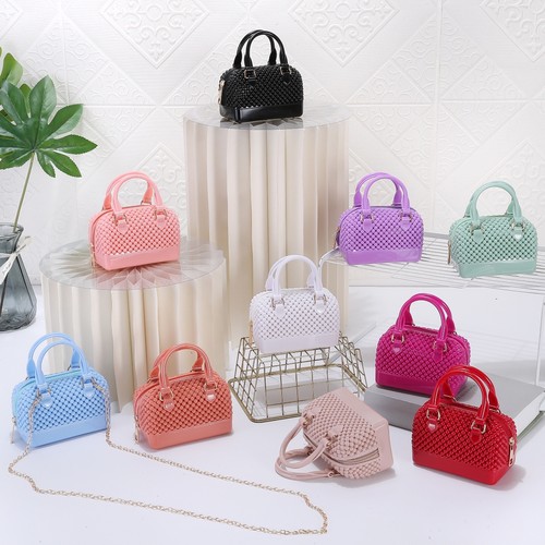 2025夏季新款果冻包枕头包珍珠包迷你包手提包潮流爆款单肩斜挎女