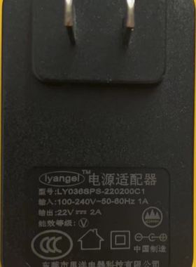 适用LY036SPS-220200C1投影机投影仪电源适配器22V2A充电器通用