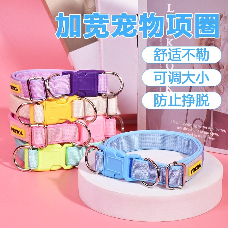 狗狗宠物项圈脖圈脖套小中型犬遛狗绳子狗链颈圈宠物狗圈宠物用品