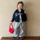 女童外套秋季 中小童宝宝蝴蝶结棒球服夹克上衣潮 2025春秋洋气新款