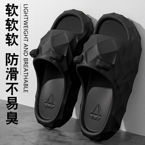 男士夏季防滑耐磨防臭厚底凉拖